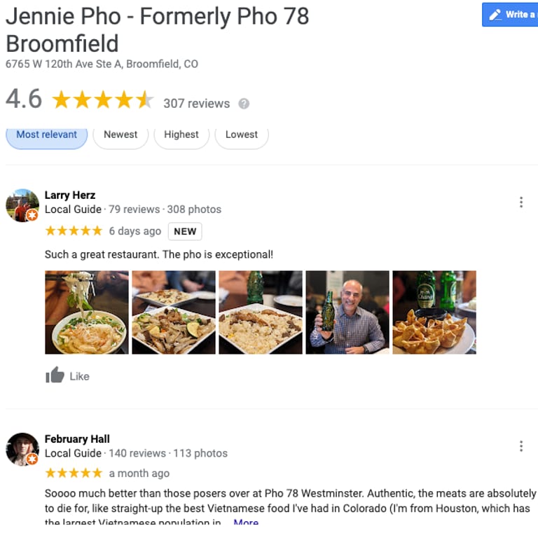 Please Visit and Leave a Google Review!