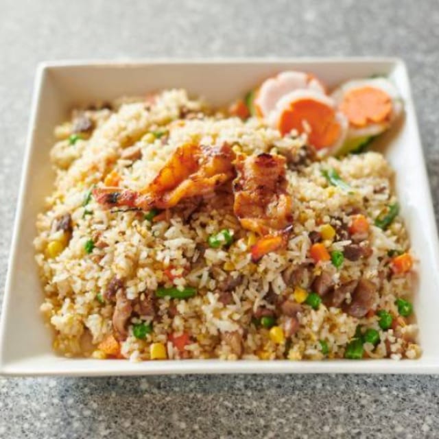 Combination Fried Rice Dish.